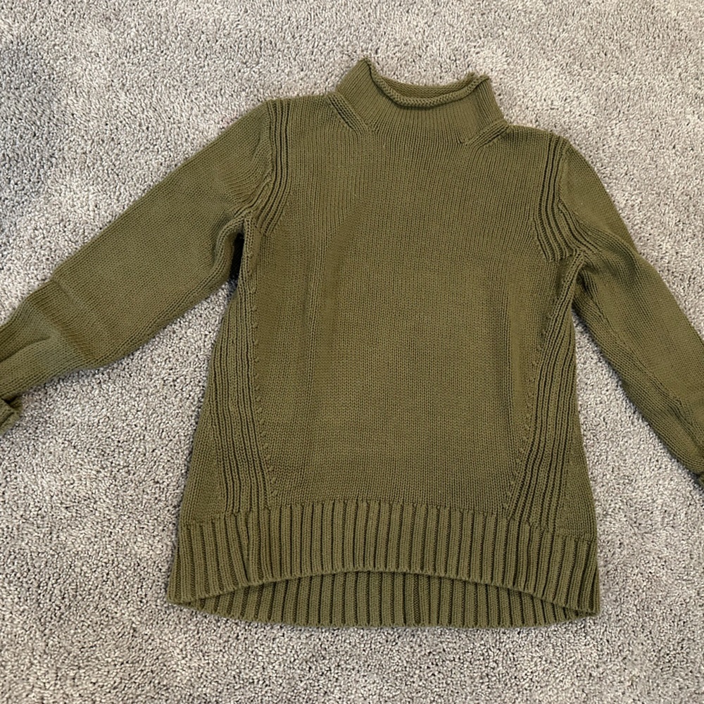 J.Crew Always Cotton Roll Neck Sweater